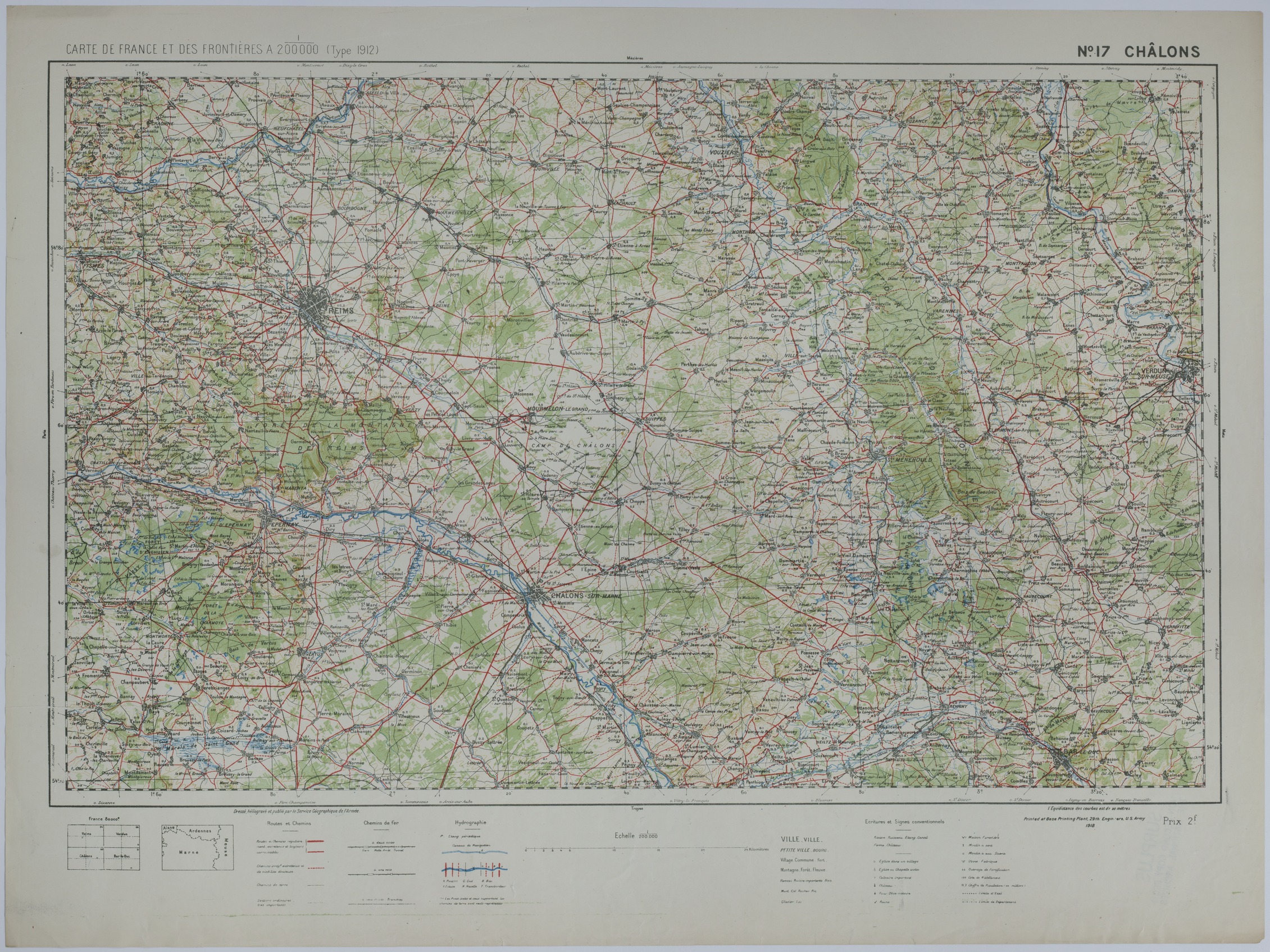 Map of Northeastern France | Harry S. Truman