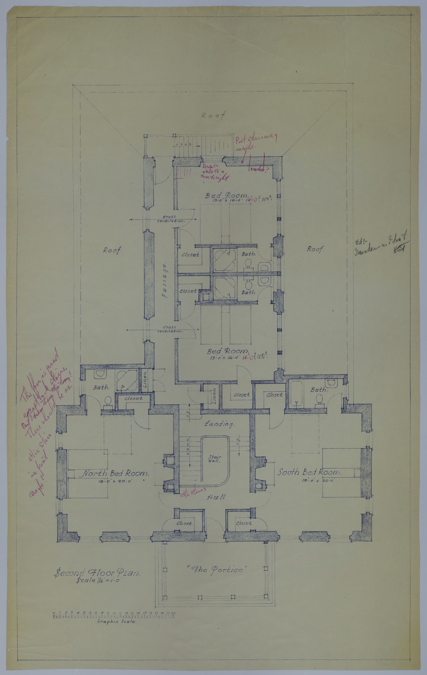 Drawing of the Proposed Second Floor Restoration of the Harry S. Truman ...