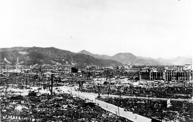 Hiroshima in ruins | Harry S. Truman