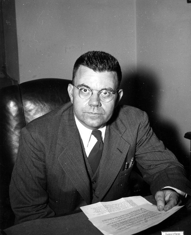 Photo of Edward U. Condon, Director of the National Bureau of Standards ...