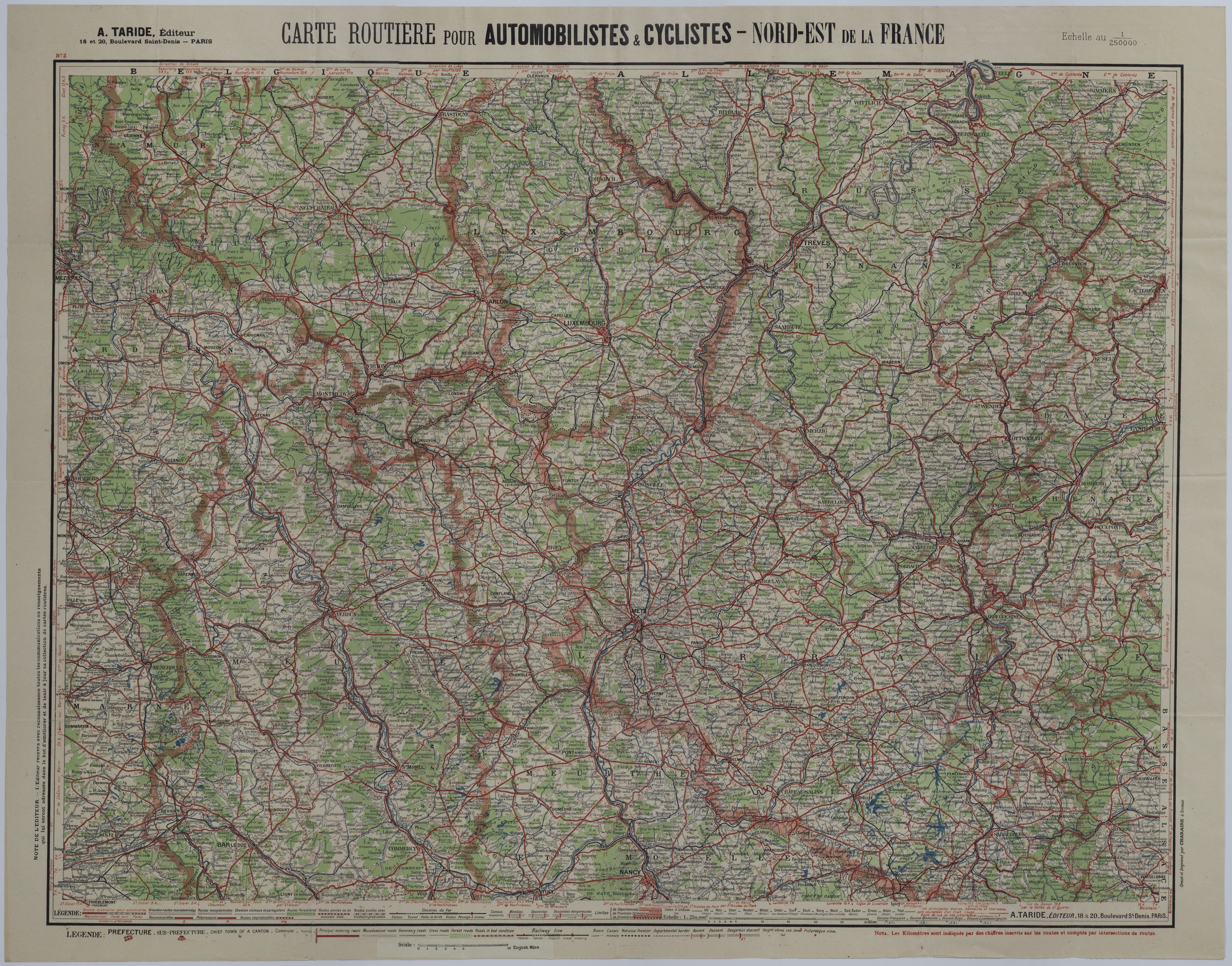 Map of Transportation Routes