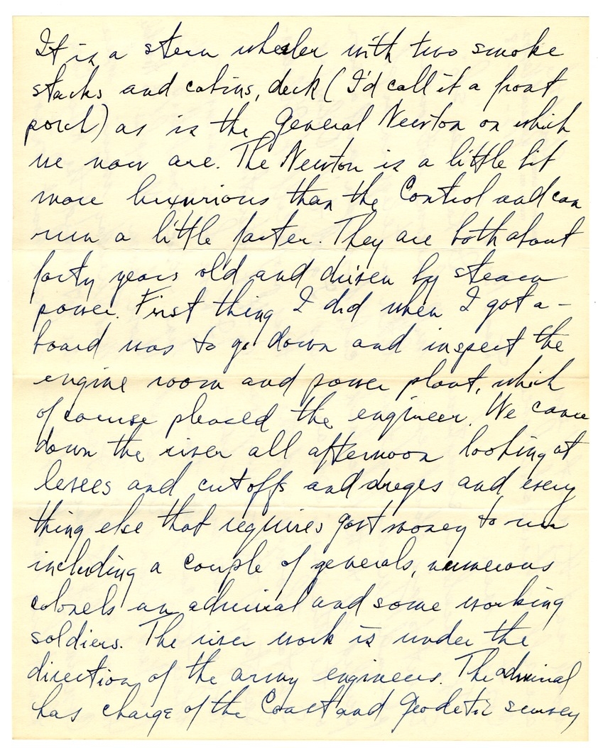 Letter from Harry S. Truman to Bess W. Truman