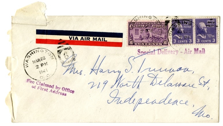 Letter from Harry S. Truman to Bess W. Truman