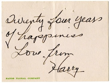 Letter from Harry S. Truman to Bess W. Truman