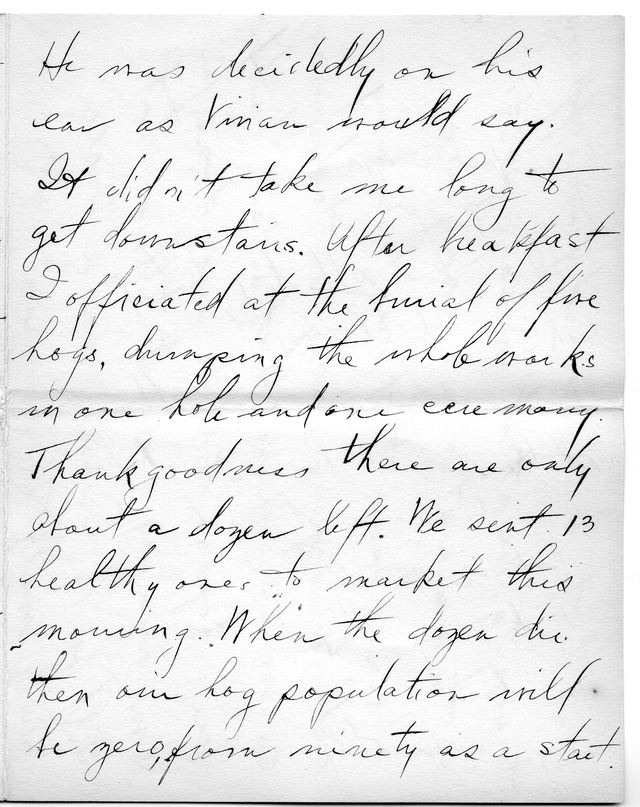 Letter from Harry S. Truman to Bess Wallace