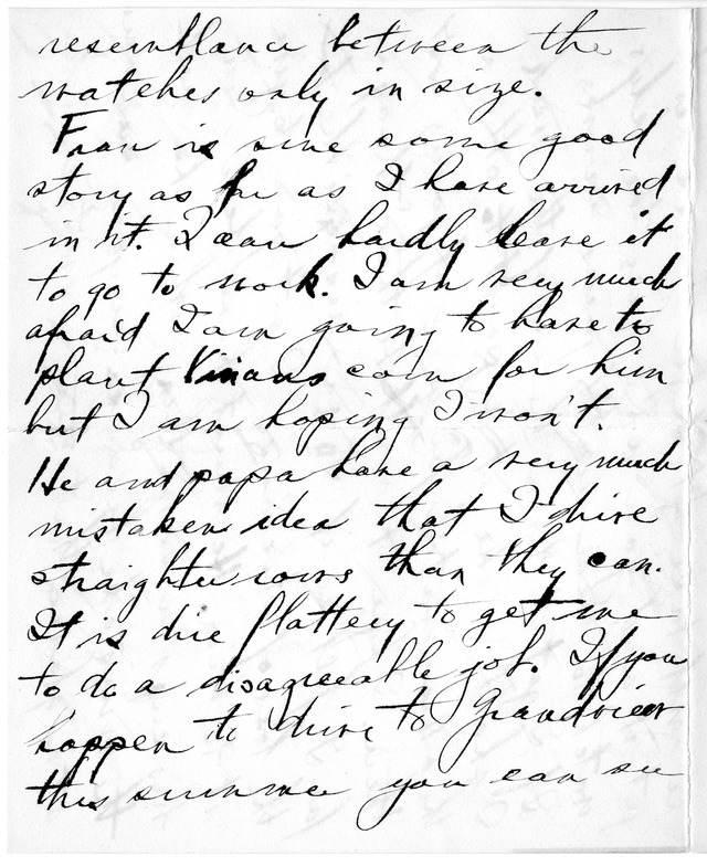 Letter from Harry S. Truman to Bess Wallace