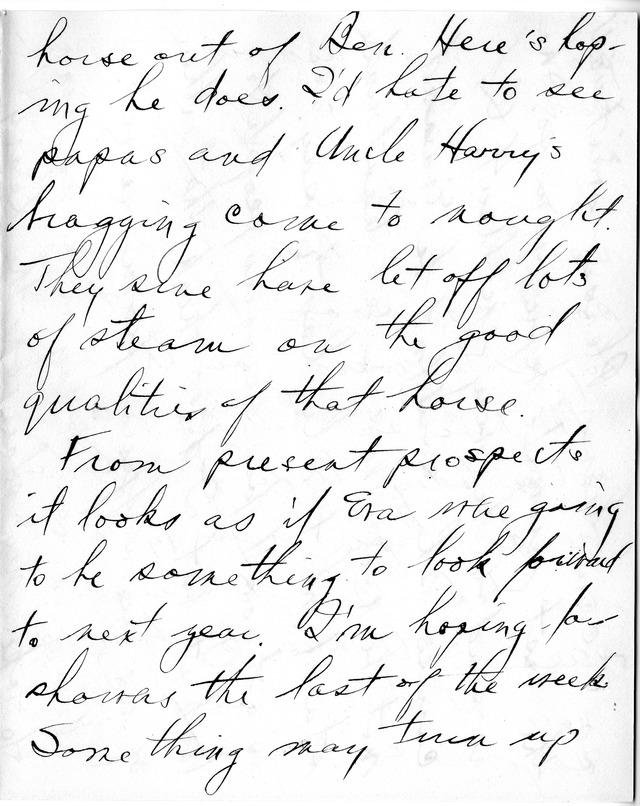 Letter from Harry S. Truman to Bess Wallace