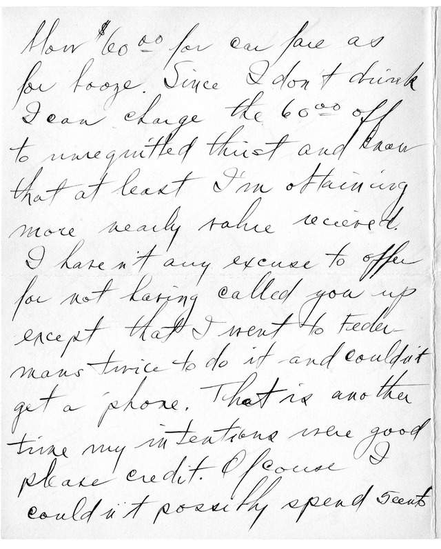 Letter from Harry S. Truman to Bess Wallace