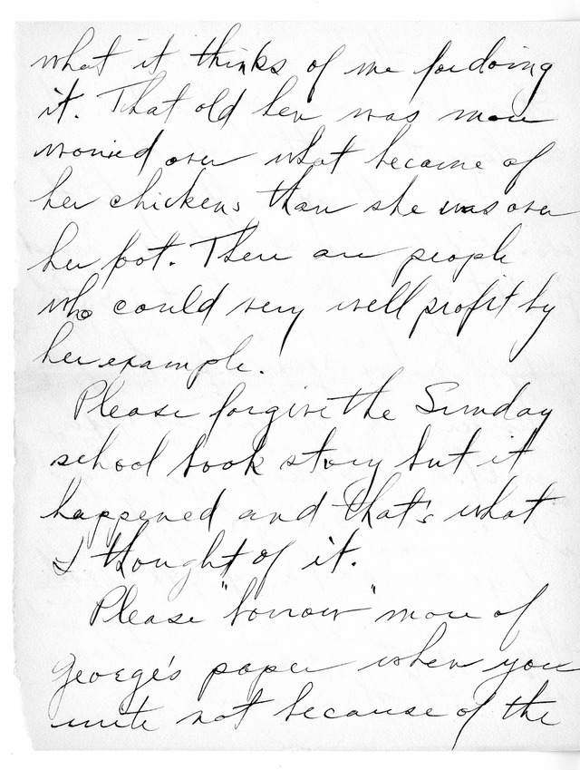 Letter from Harry S. Truman to Bess Wallace