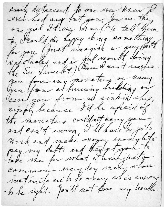 Letter from Harry S. Truman to Bess Wallace