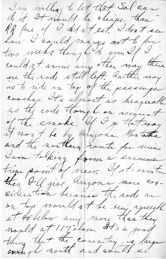 Letter from Harry S. Truman to Bess Wallace