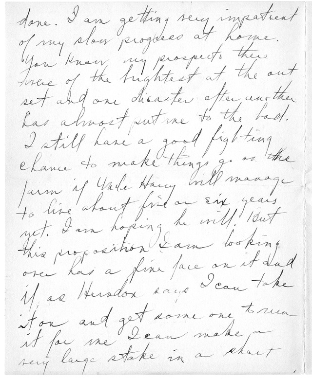 Letter from Harry S. Truman to Bess Wallace