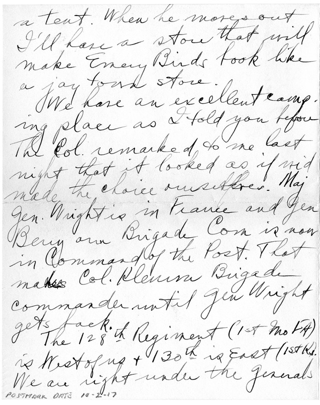 Letter from Harry S. Truman to Bess Wallace