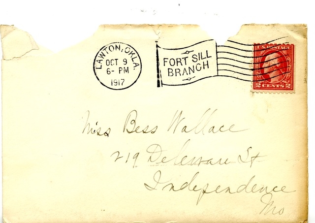 Letter from Harry S. Truman to Bess Wallace