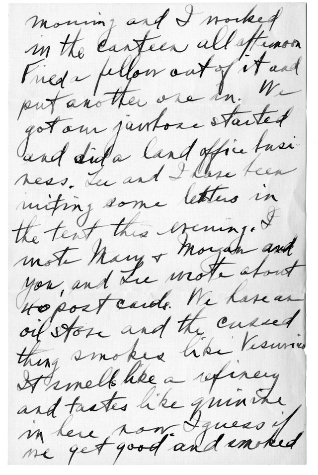 Letter from Harry S. Truman to Bess Wallace