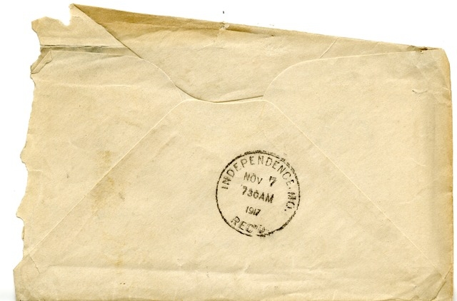 Letter from Harry S. Truman to Bess Wallace