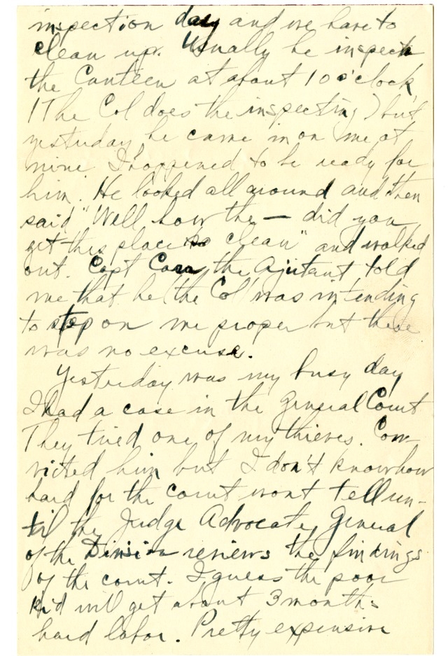 Letter from Harry S. Truman to Bess Wallace