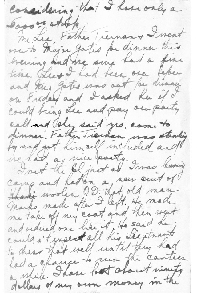 Letter from Harry S. Truman to Bess Wallace