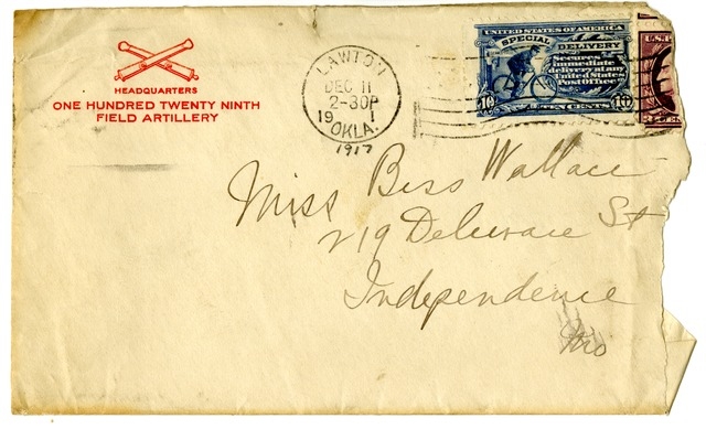 Letter from Harry S. Truman to Bess Wallace