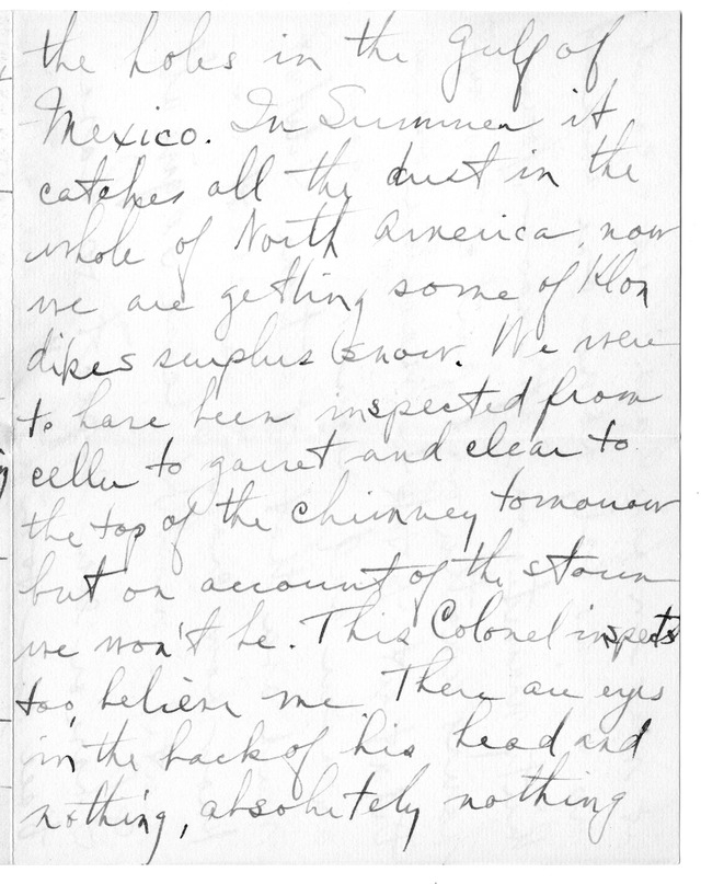 Letter from Harry S. Truman to Bess Wallace