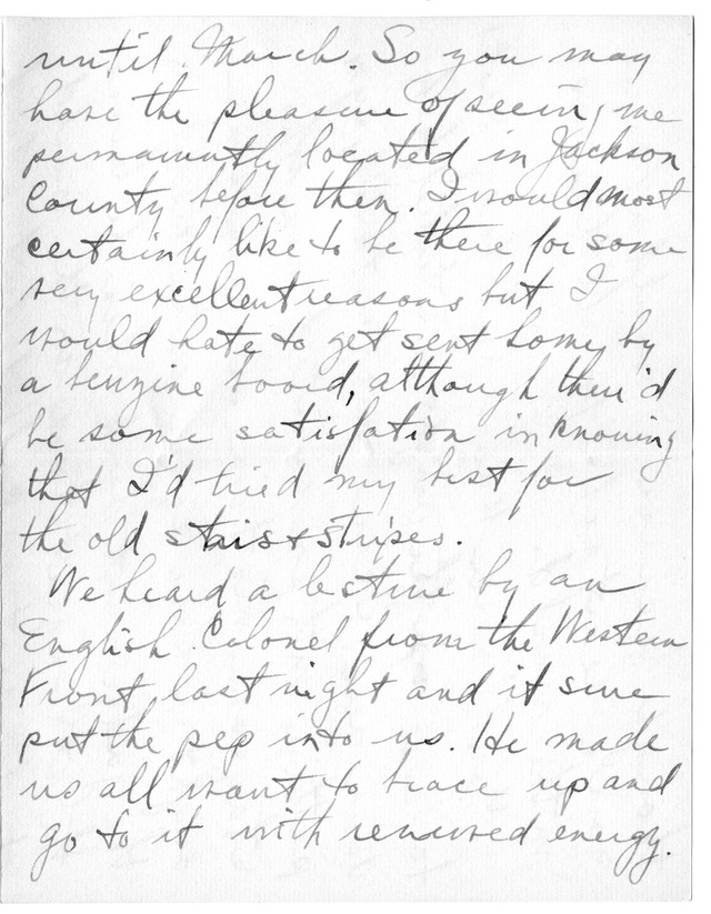 Letter from Harry S. Truman to Bess Wallace