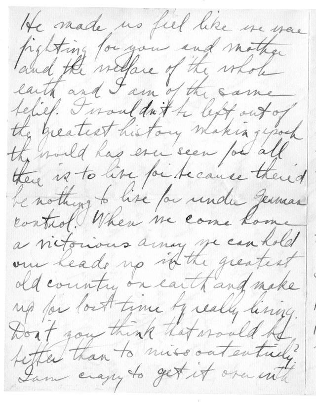 Letter from Harry S. Truman to Bess Wallace