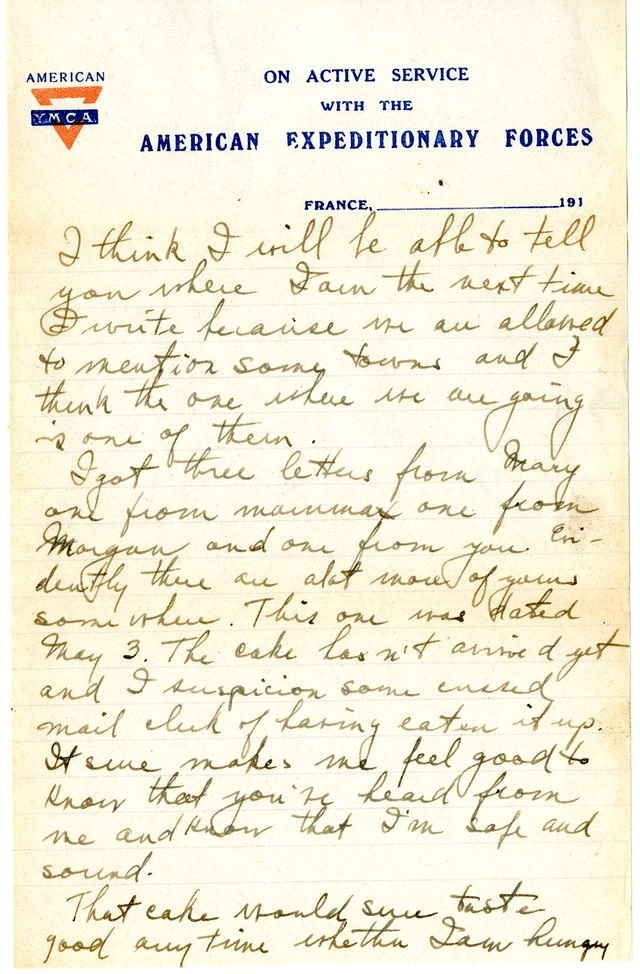 Letter from Harry S. Truman to Bess Wallace