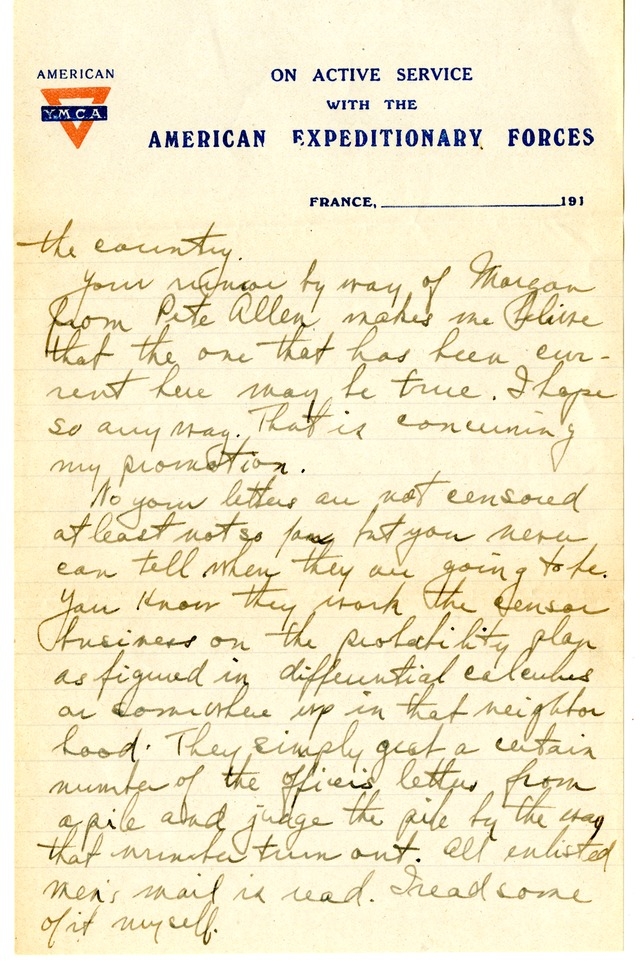 Letter from Harry S. Truman to Bess Wallace