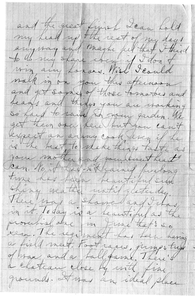 Letter from Harry S. Truman to Bess Wallace