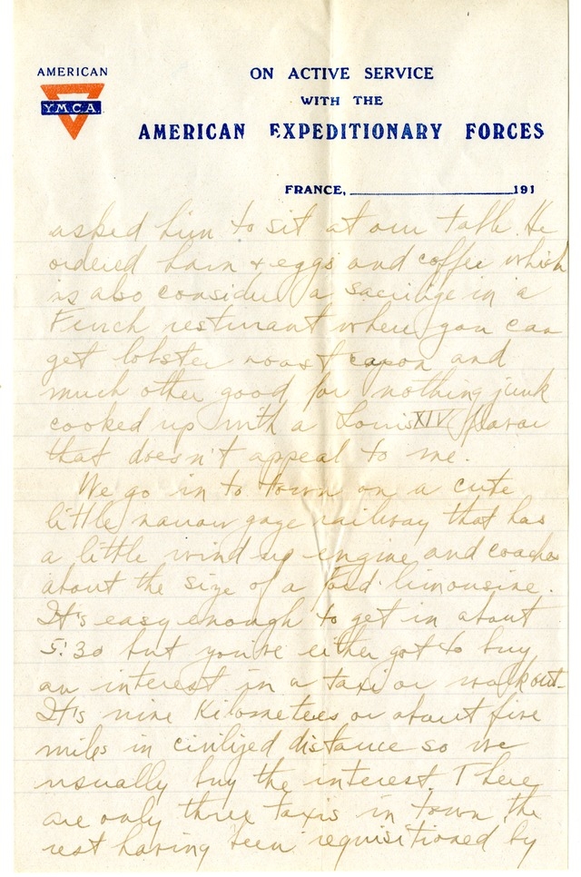 Letter from Harry S. Truman to Bess Wallace