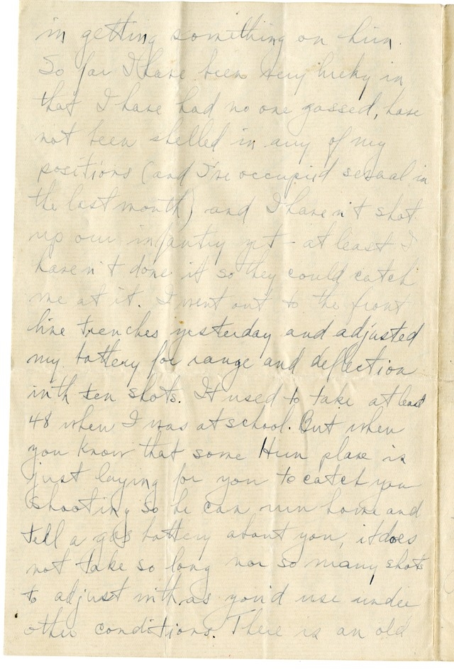 Letter from Harry S. Truman to Bess Wallace