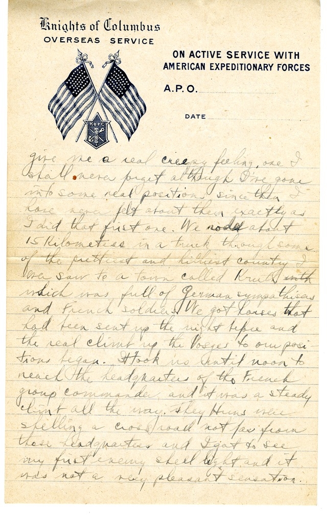 Letter from Harry S. Truman to Bess Wallace (abridged)