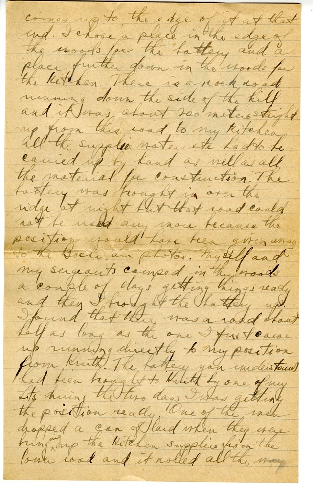 Letter from Harry S. Truman to Bess Wallace (abridged)