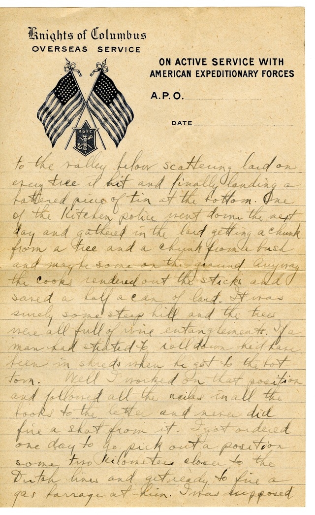 Letter from Harry S. Truman to Bess Wallace (abridged)