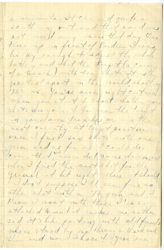 Letter from Harry S. Truman to Bess Wallace