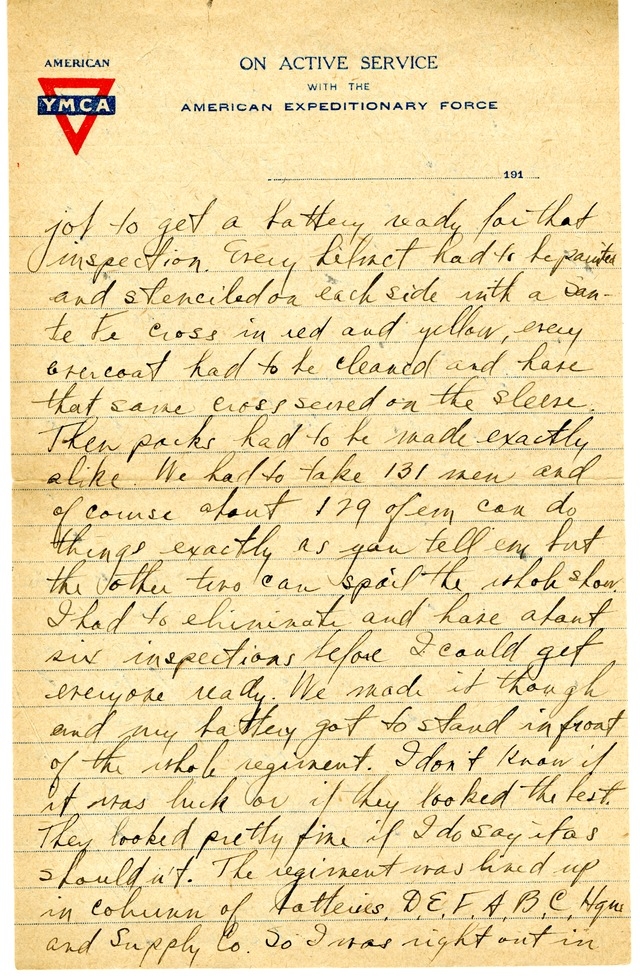 Letter from Harry S. Truman to Bess Wallace