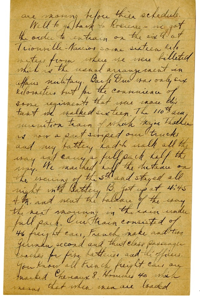 Letter from Harry S. Truman to Bess Wallace