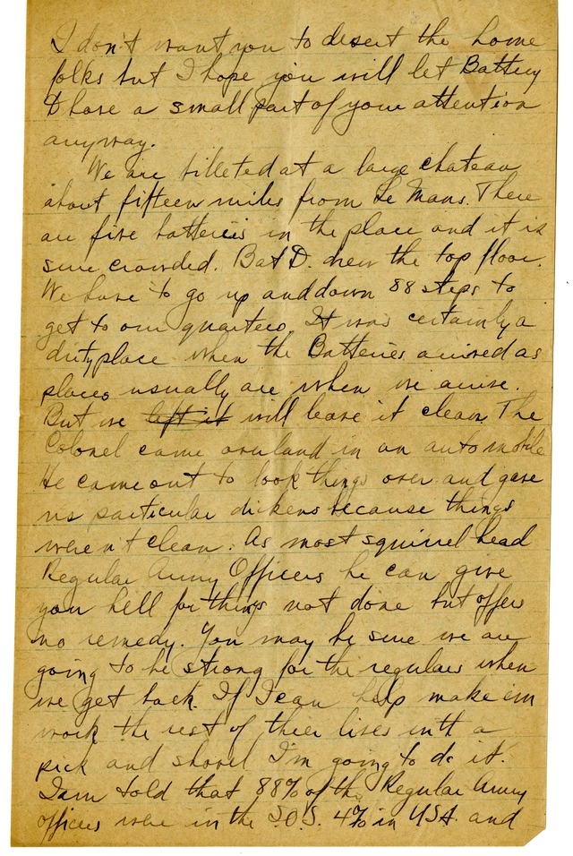 Letter from Harry S. Truman to Bess Wallace