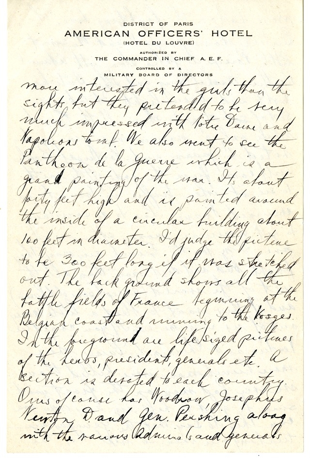 Letter from Harry S. Truman to Bess Wallace