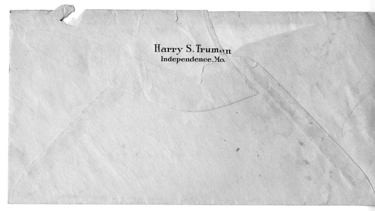 Letter from Harry S. Truman to Bess W. Truman and Margaret Truman