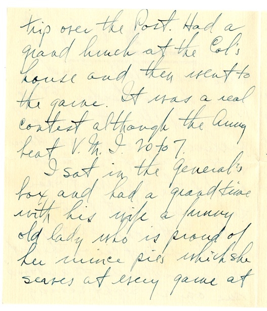 Letter from Harry S. Truman to Bess W. Truman