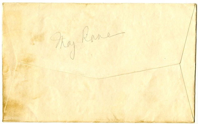 Letter from Bess W. Truman to Harry S. Truman