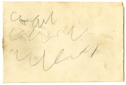 Letter from Bess W. Truman to Harry S. Truman