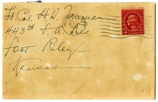 Letter from Bess W. Truman to Harry S. Truman