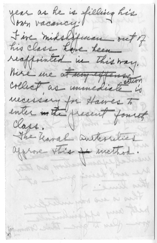 Letter from Bess W. Truman to Harry S. Truman