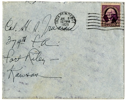 Letter from Bess W. Truman to Harry S. Truman