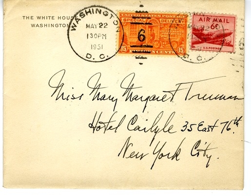 Letter from Harry S. Truman to Margaret Truman