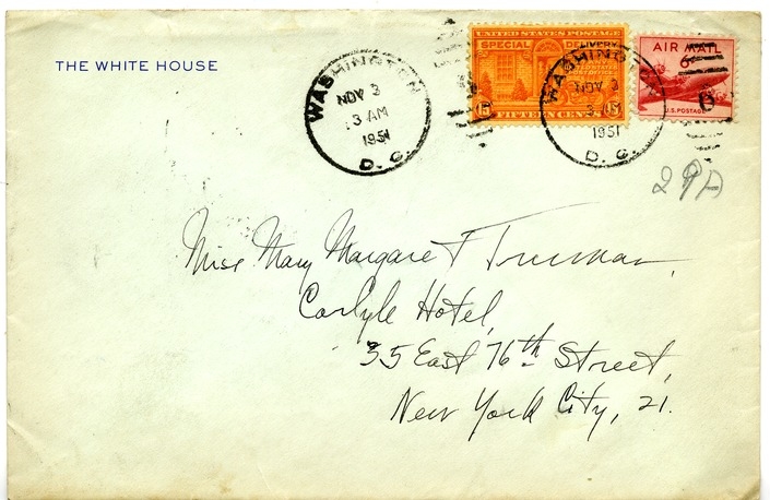 Letter from Harry S. Truman to Margaret Truman