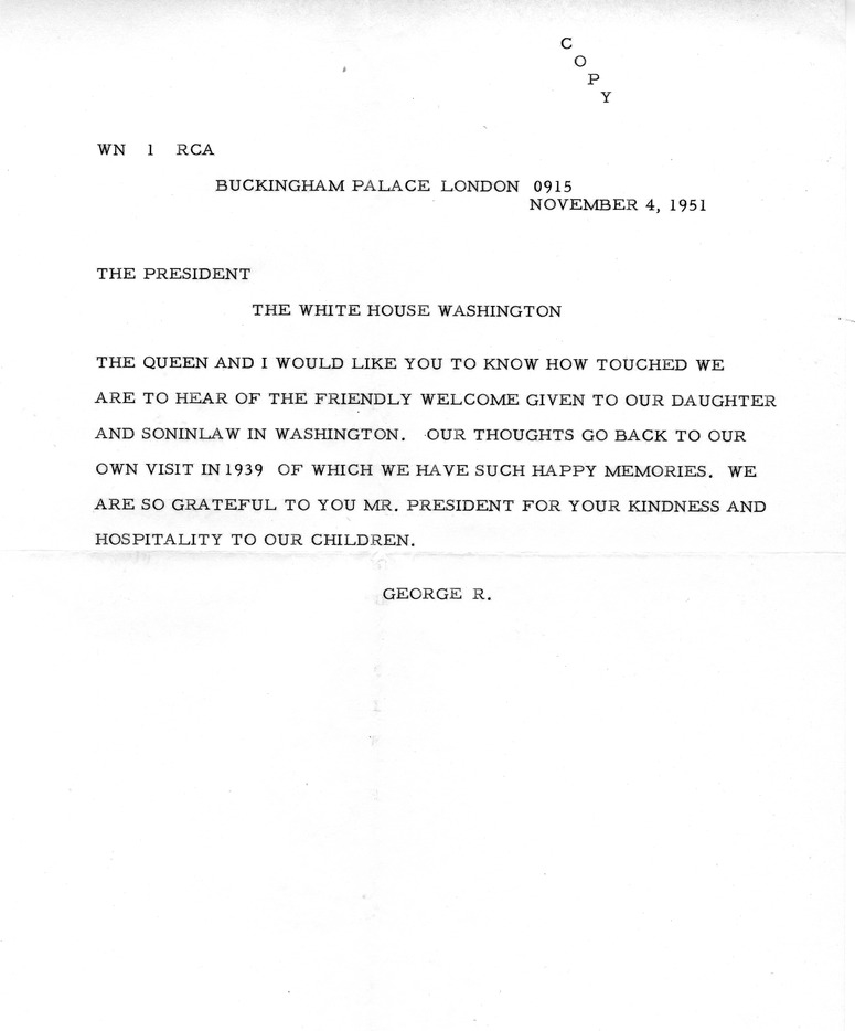 Letter from Harry S. Truman to Margaret Truman