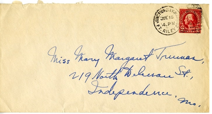 Letter from Harry S. Truman to Margaret Truman